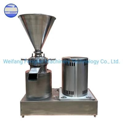 Factory Price Food Grade Grinding Mill Sesame Peanut Butter Making Machine Colloid Mill