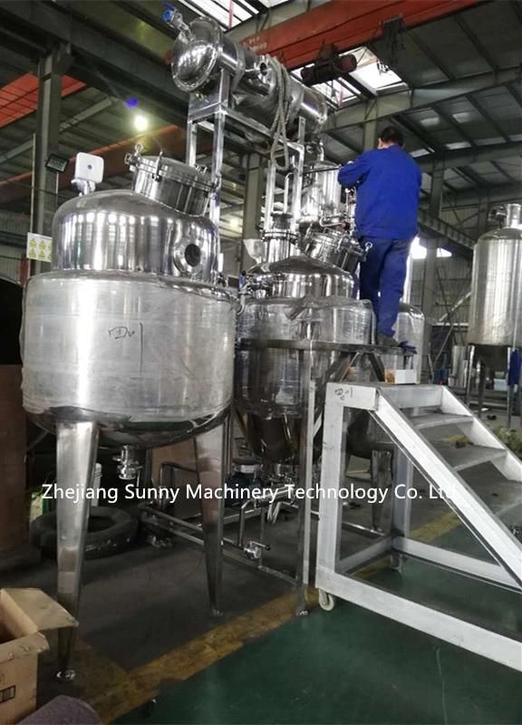 Fragrance Oil Extracting Machinery for Pilot Plant Extracting Testing