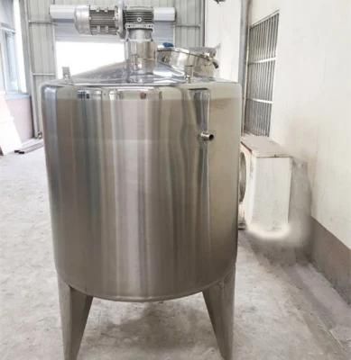 Stainless Steel Double Jacketed Mixing Tank