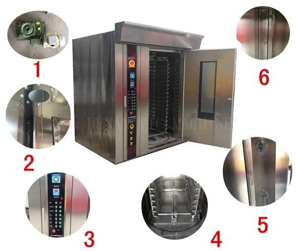 New Function Hot Air Rotary Oven