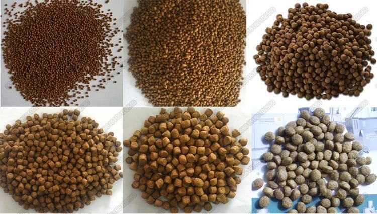 Fish Feed Extruder Animal / Pet Food Pellet Mill Machine