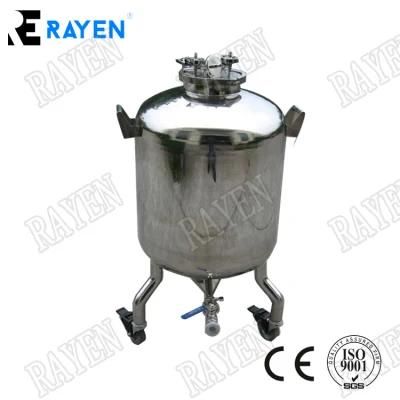 Stainless Steel Portable Water Tank Mobile Milk Tank