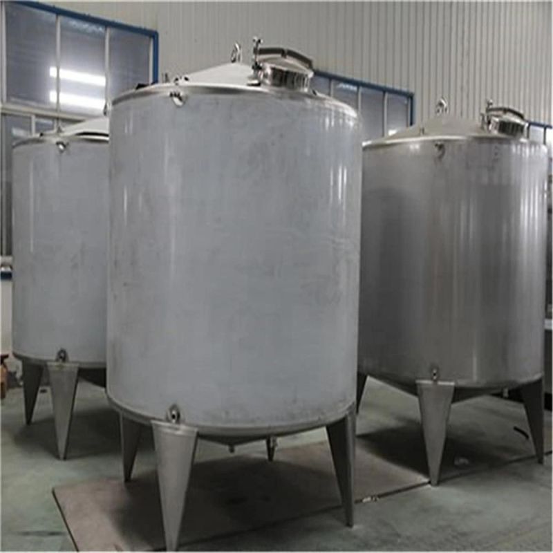 Stainless Steel Pressure Tank Double Jacket Tank with Mixer