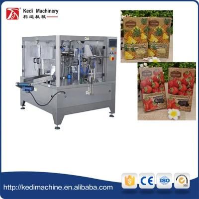 Zipper Pouch Packing Machine for Fruit Crisps