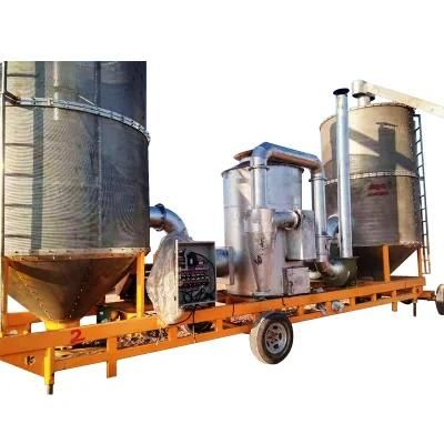 30tpd Mini Paddy Drying Machine Mobile Grain Dryer