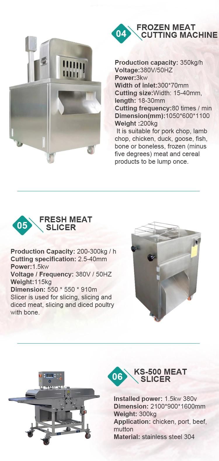 Meat Cutting Machine Pork Beef Slicer Shredding Machine