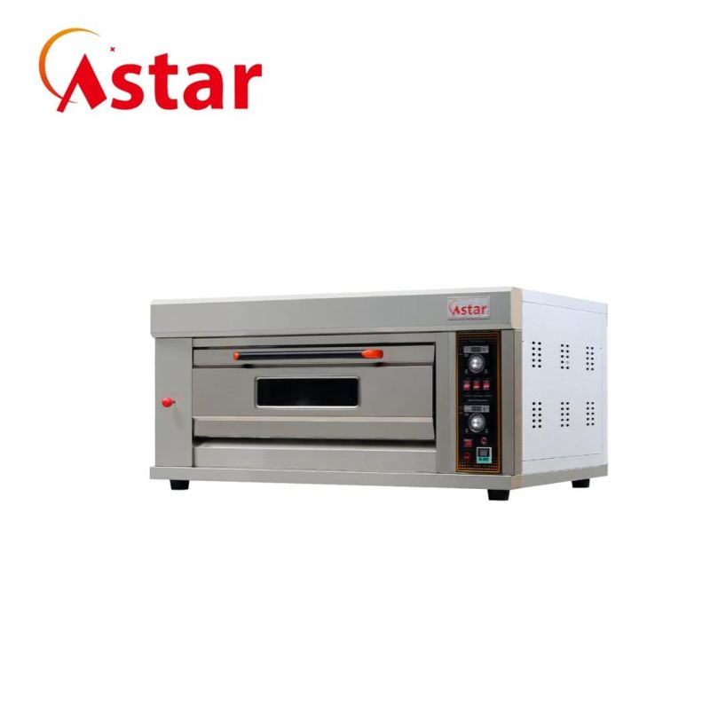 Factory 2 Deck 4 Trays Kitchen Catering Bakery Equipment Commercial Electric Biscuit Bread Baking Oven