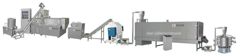 Factory Selling Big Capacity Breadcrumbs Maker Processing Line Extrusion Food Production Plant Industrial Panko Bread Crumbs Making Machine