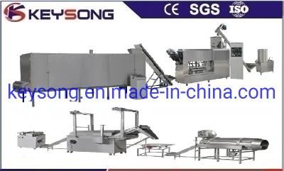 Continuous Fryer Doritos Tortilla Corn Chips Processing Line Making Machine