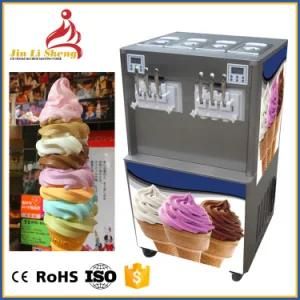 Bq638 6 Flavor (4 + 2Mix) Soft Serve Ice Cream Frozen Yogurt Making Machine