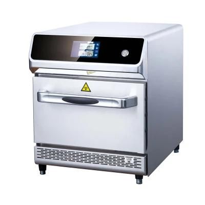 Commercial Automatic High Speed Rotary Oven, Touch Screen Ctl