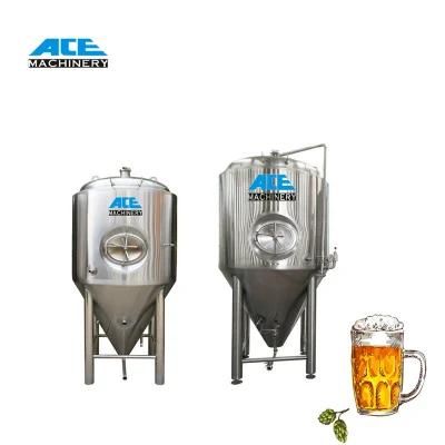 Best Price 3000L Jacketed Fermenter 30bbl SS304 Fermentation Tanks Stainless Steel Beer ...