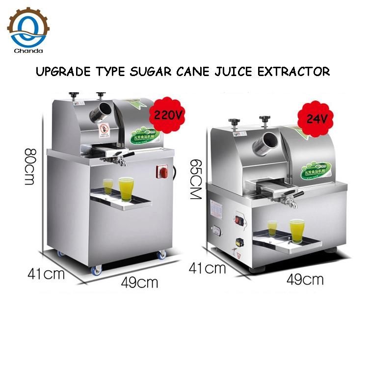 Industrial Commercial Electric Sugar Cane Sugarcane Press Juice Juicer Sugarcane Juice Extractor