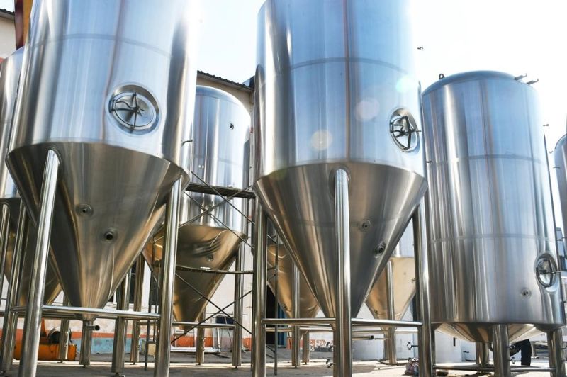 8000L Brewer Equipment Conical Tank Beer Tank Fermentation Vessel