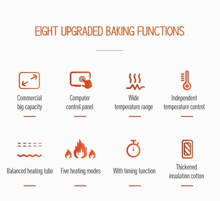 Rounding Top Pizza Oven Pizza Shop Baking Stove