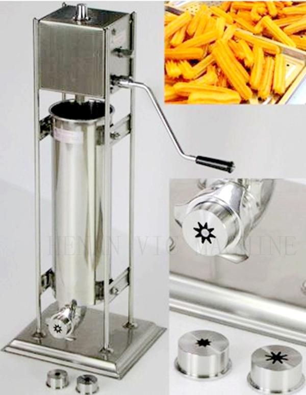 New 304 stainless steel manual churros machine