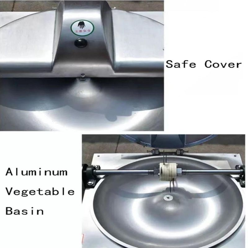 125L Meat Vegetable Cutting Mixing Machine Vegetable Meat Bowl Cutter