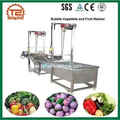 Hot Sale Wave Bubble Vegetable and Fruit Washer Cleaner and Washing Machine