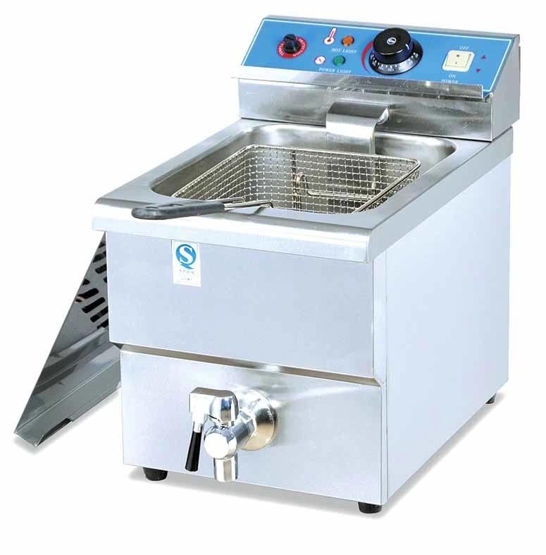 Electric Deep Fryer (1-Tank, 1-Basket)