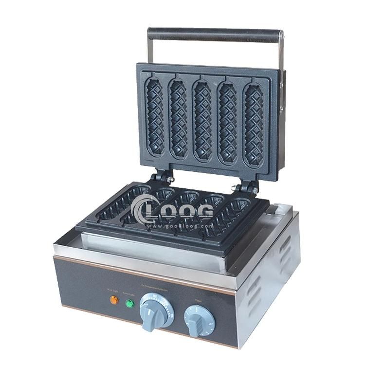 Electric 5 Sticks Crisp Machine Waffle Hot Dog Maker for Sale