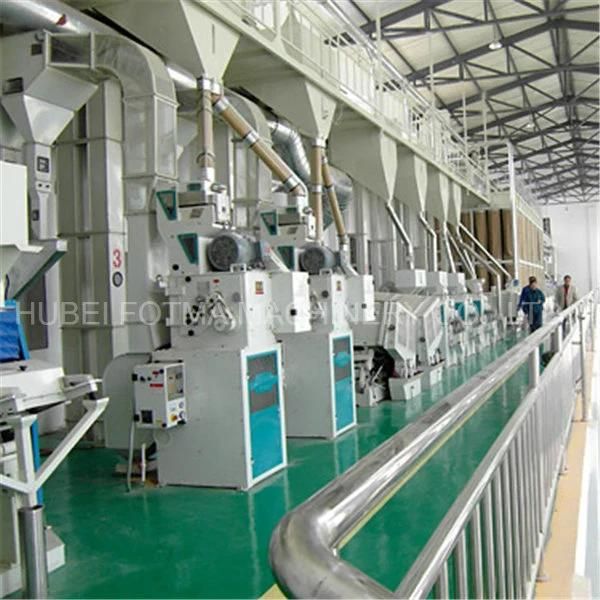 100 T/Day Combined Rice Mill Machinery