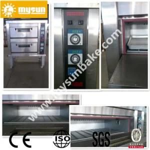 Commercial Pizza Baking Deck Oven with 2 Deck