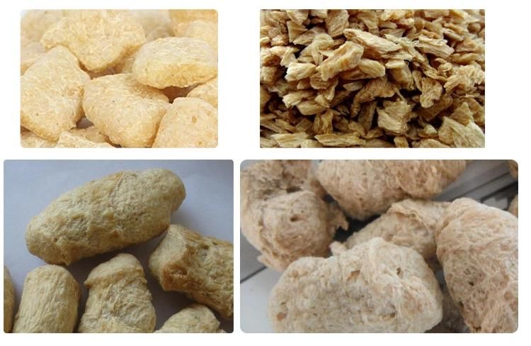 Healthy Soya Chunks Making Machines Machinery Soy Protein Production Line