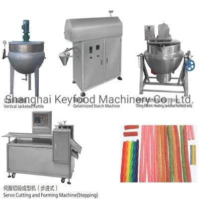 Automatic Customized Sour Straw Starch Candy Production Line