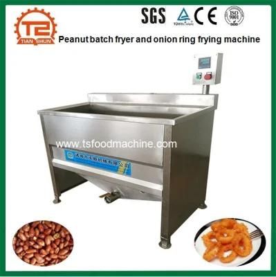 Peanut Batch Fryer and Onion Ring Frying Machine