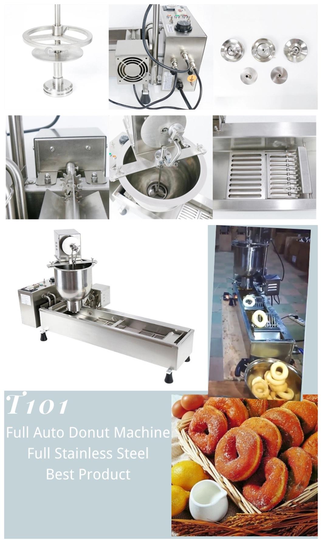 High Quality Stainless Steel 110V 220V Electric Automated Mini Donut Making Machine Mini Doughnut Machine Commercial Donut Maker