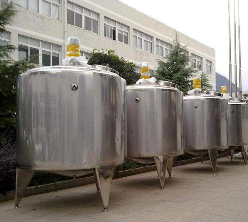 Heating Tank Milk Holding Tank Stainless Steel Tank Mixing Tank