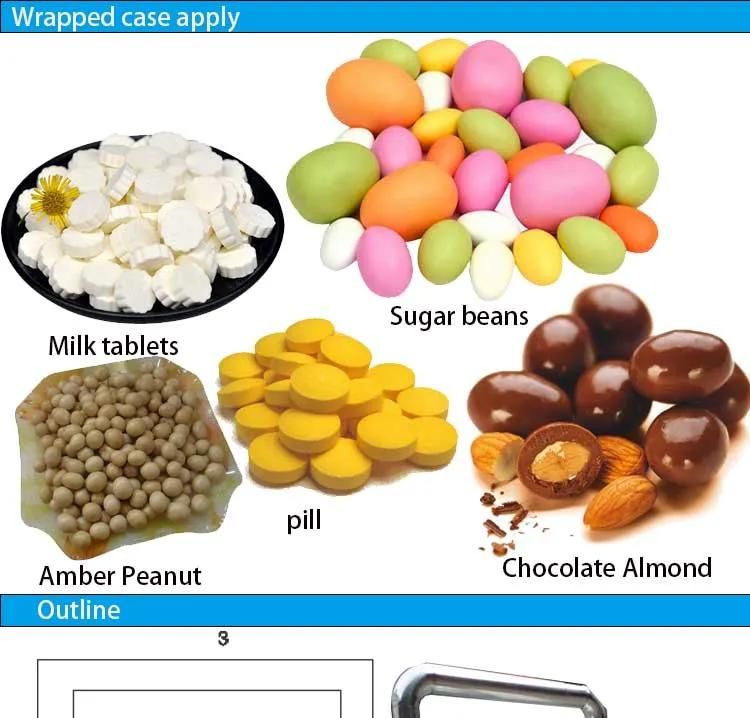 Candy Coating Machine Chocolate Coating Machine for Factory