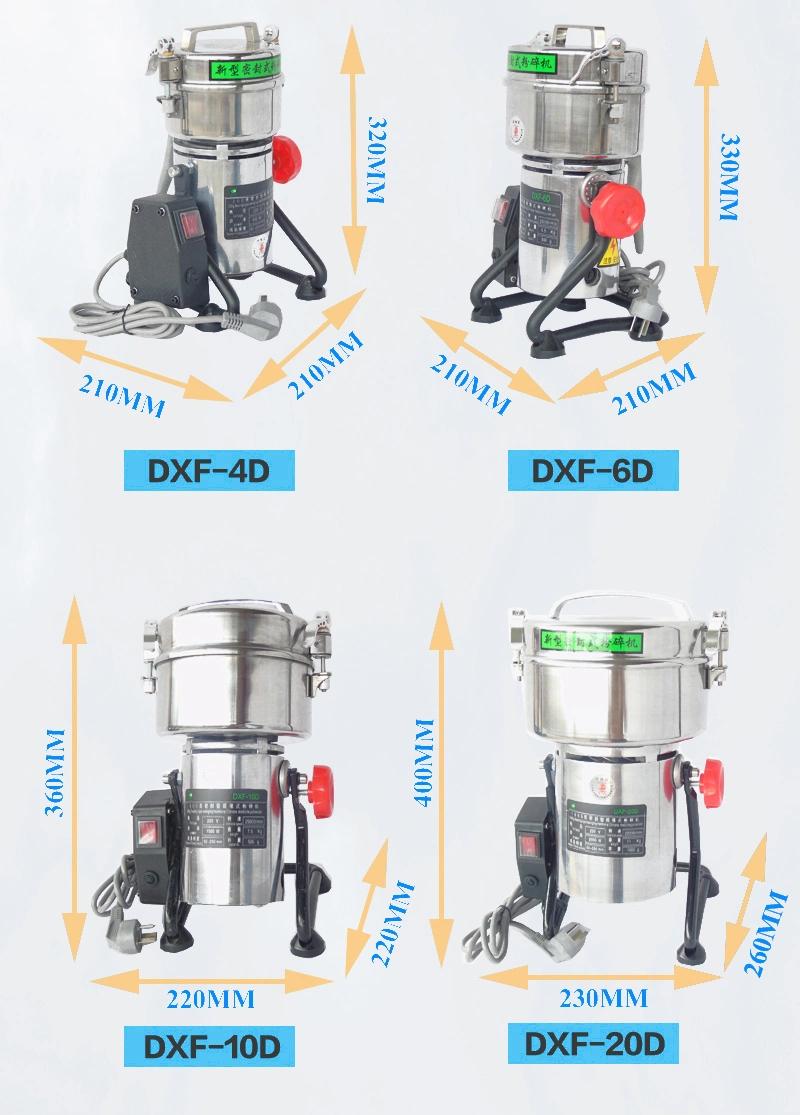 Dxf-4D/6D/10d/20d Industrial Spice Grinder with Stainless Steel Grinding Machine