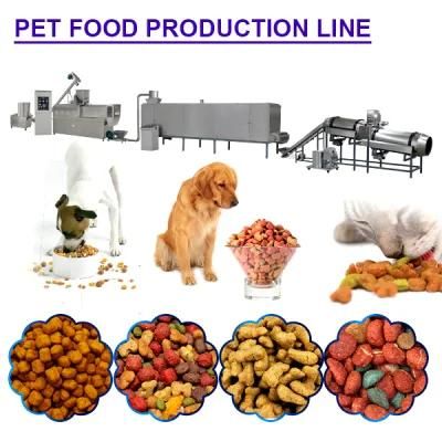 Best Selling Stainless Steel Cat Dog Pet Food Production Line