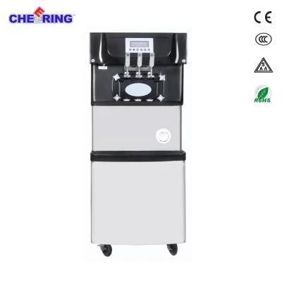 Cheering Commercial Ice Cream Maker Stainless Steel Soft Serve Ice Cream Machine