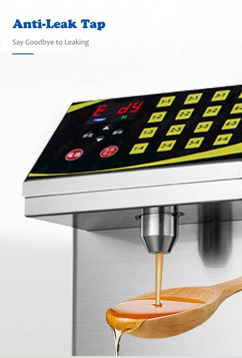 RC16 Hot Sale Automatic Fructose Quantitative Syrup Dispenser Machine