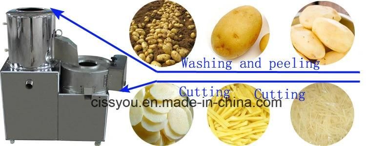 Complete Line Potato Chips French Chips Making Machine