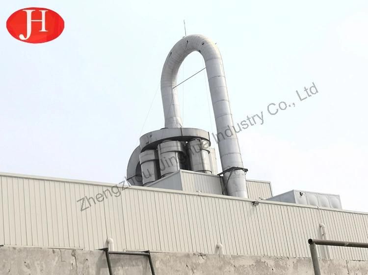 Starch Plant Hot Air Drying Machine Cassava Starch Potato Starch Making Airflow Dryer