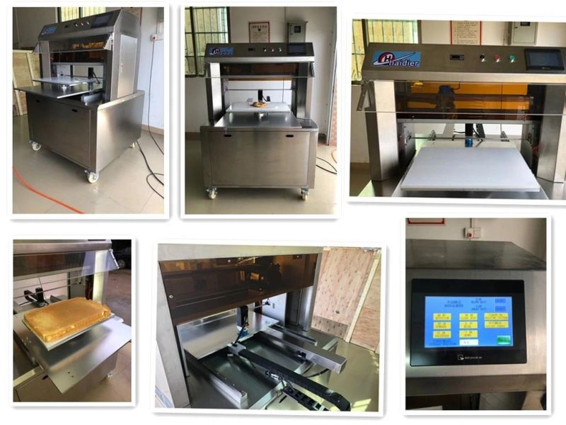 Full Automatic Cake Slicer Machine with Digital PLC Control System