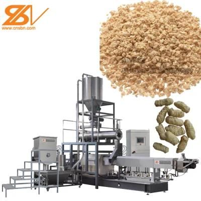 Tsp Tvp Soya Protein Twin Screw Extruder Machine