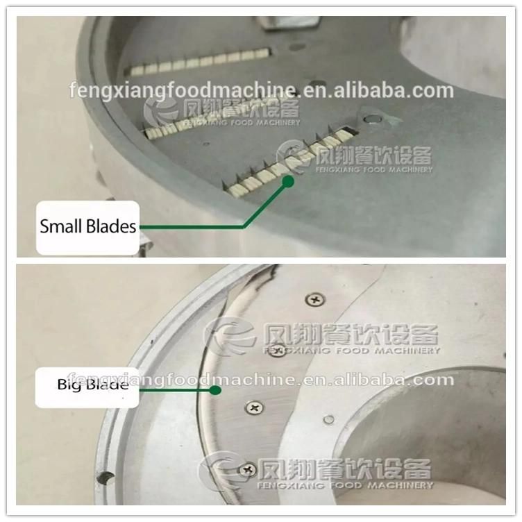 FC-503D Adjustable Ginger Slicing Machine, Sweet Potato Cutting Machine