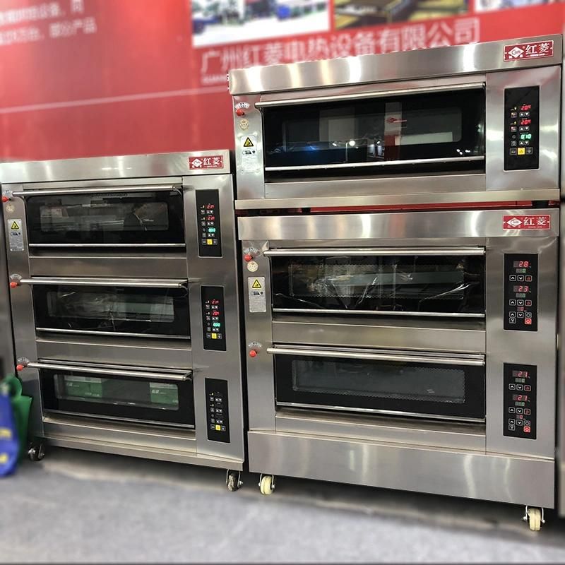 Electric 3 Deck Bakery Oven Machine for Baking Cake Price