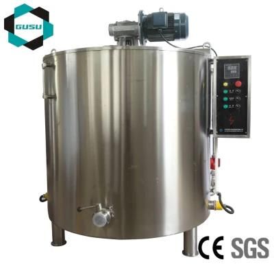Stainless Steel Finished Cocoa Butter Insulated Cylinder Volume 100L