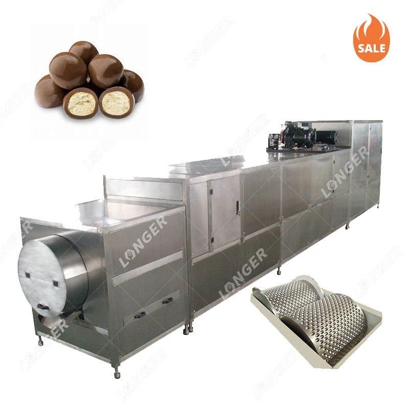 Automatic Chocolate Ball Rolling Machine Chocolate Gems Making Machine