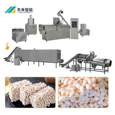 Corn Snacks Rice Flakes Making Machine Cereal Bar Production Line for Breakfast