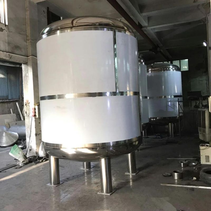 10000L Stainless Steel Tank with Agitator Price for Dairy Processing