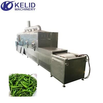 Green Chilli Powde Condiment Seasoning Microwave Drying and Sterilization Machine