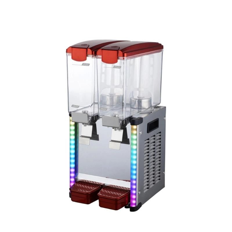 2 Tanks Juice Dispenser Beverage Dispenser