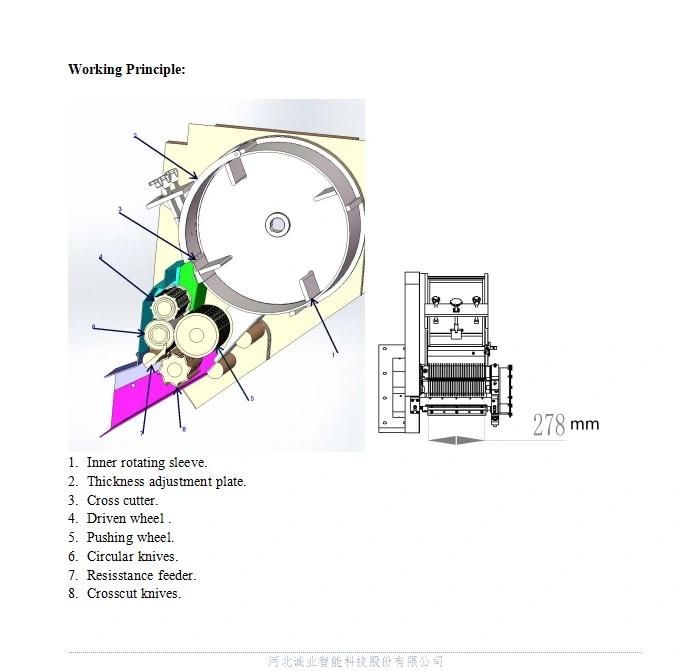 Cqd500 Industrial Vegetable Chopper/Potato Mince Machine