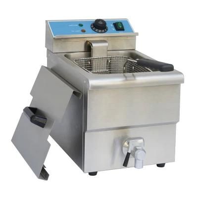 Drain Value 8L Commercial Electric Frying Machine